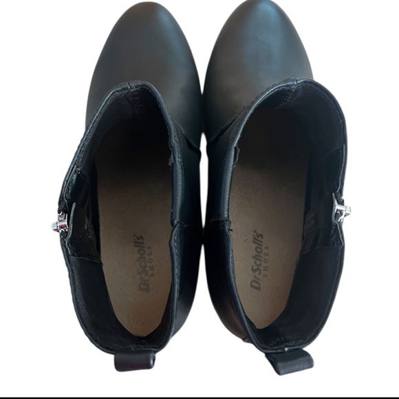 Dr. Scholl's Women's Black Lawless Leather Ankle Boot NWT - Picture 7 of 10